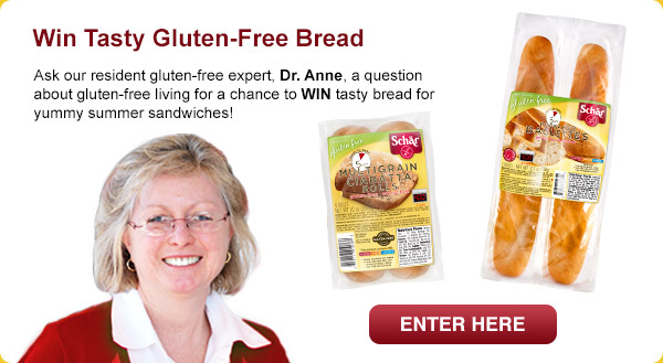 Win Tasty Gluten-Free Bread - Enter Here